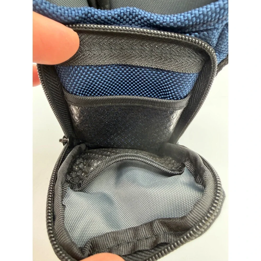 Tamrac Digital Series 5691 Camera Pouch Navy Blue Ballistic Nylon Belt Bag